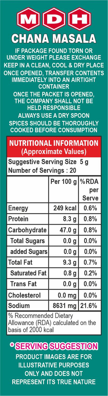 MDH-Chana Masala-100gm